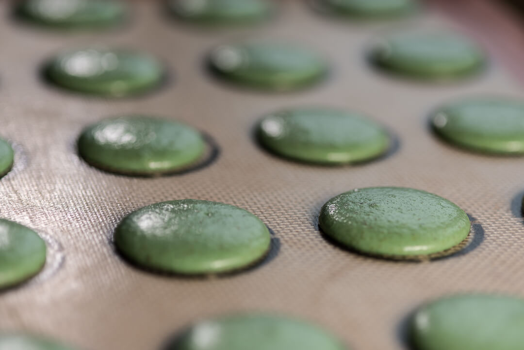 Pistachio Flavored French Macarons Pistachio Flavored French Macaron Recipe