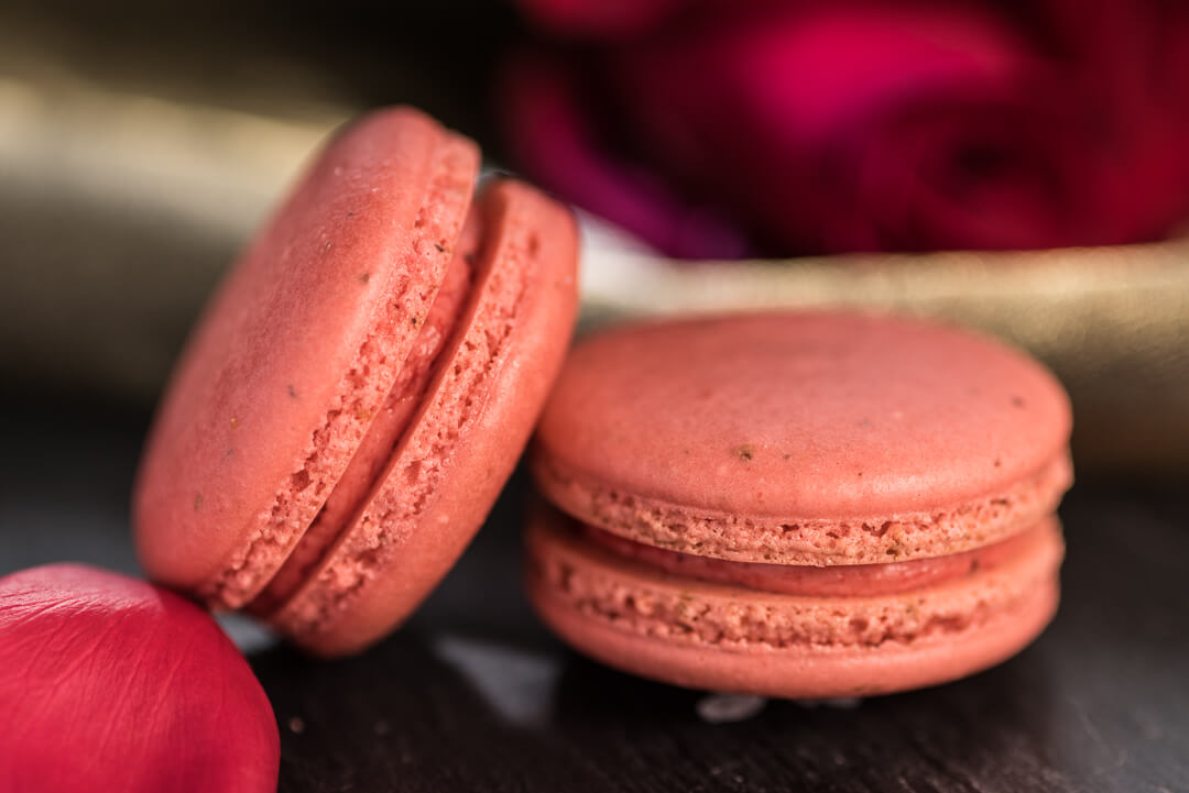 Rose Macaron Cropped