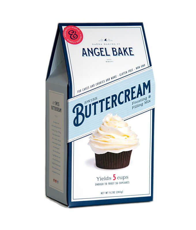 Swiss Buttercream Frosting and Filling Mix  Saena Baking Company