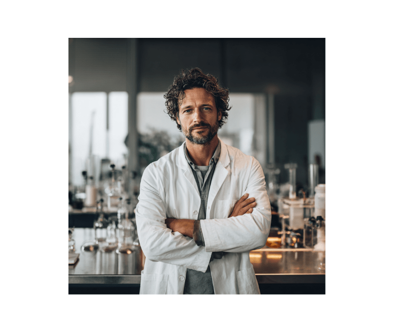 A food scientist at Saena Baking Co.