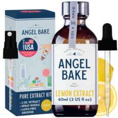 Angel Bake Lemon Extract with Spritzer and Dropper Kit - 2 Oz