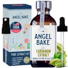 Angel Bake Cardamom Extract kit with dropper and spritzer