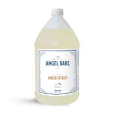 Angel Bake Pure Ginger Extract 1 gallon bulk natural spice flavoring for baking and food service