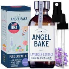 Angel Bake Pure Lavender Extract Kit Includes dropper and spritzer