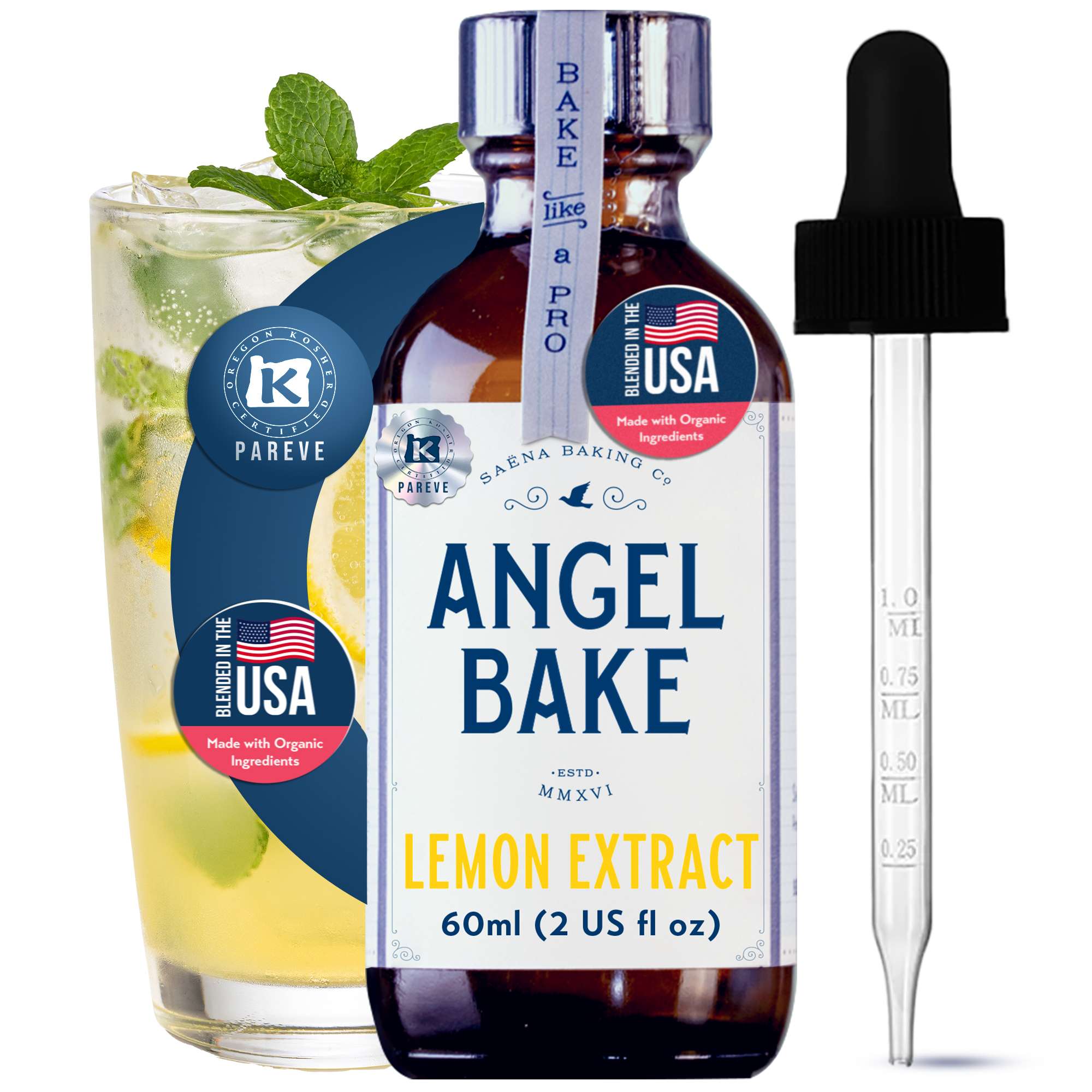 Angel Bake Pure Lemon Extract