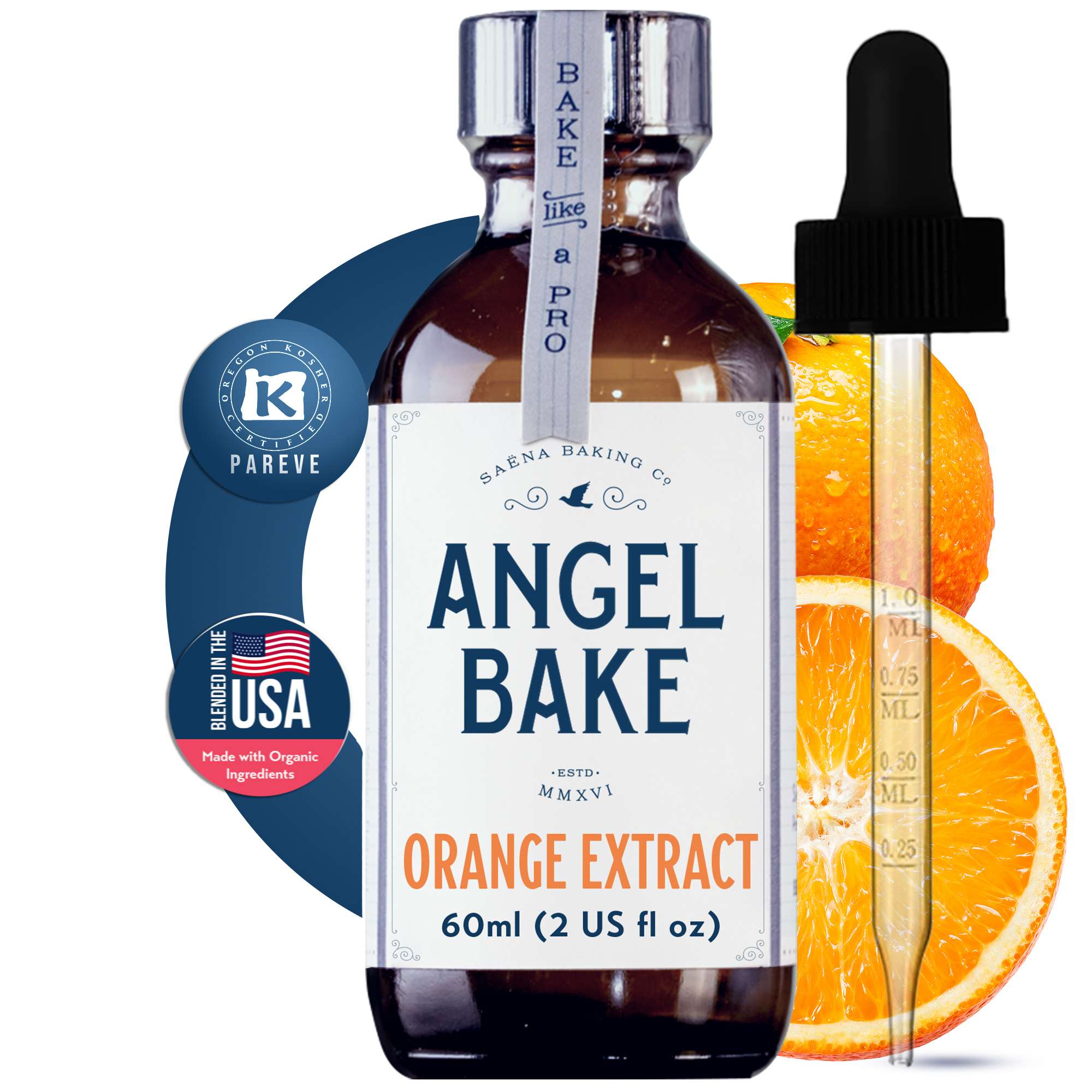 Angel Bake Pure Valencia Orange Extract