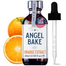 Angel Bake Orange Extract with dropper - 2 Oz