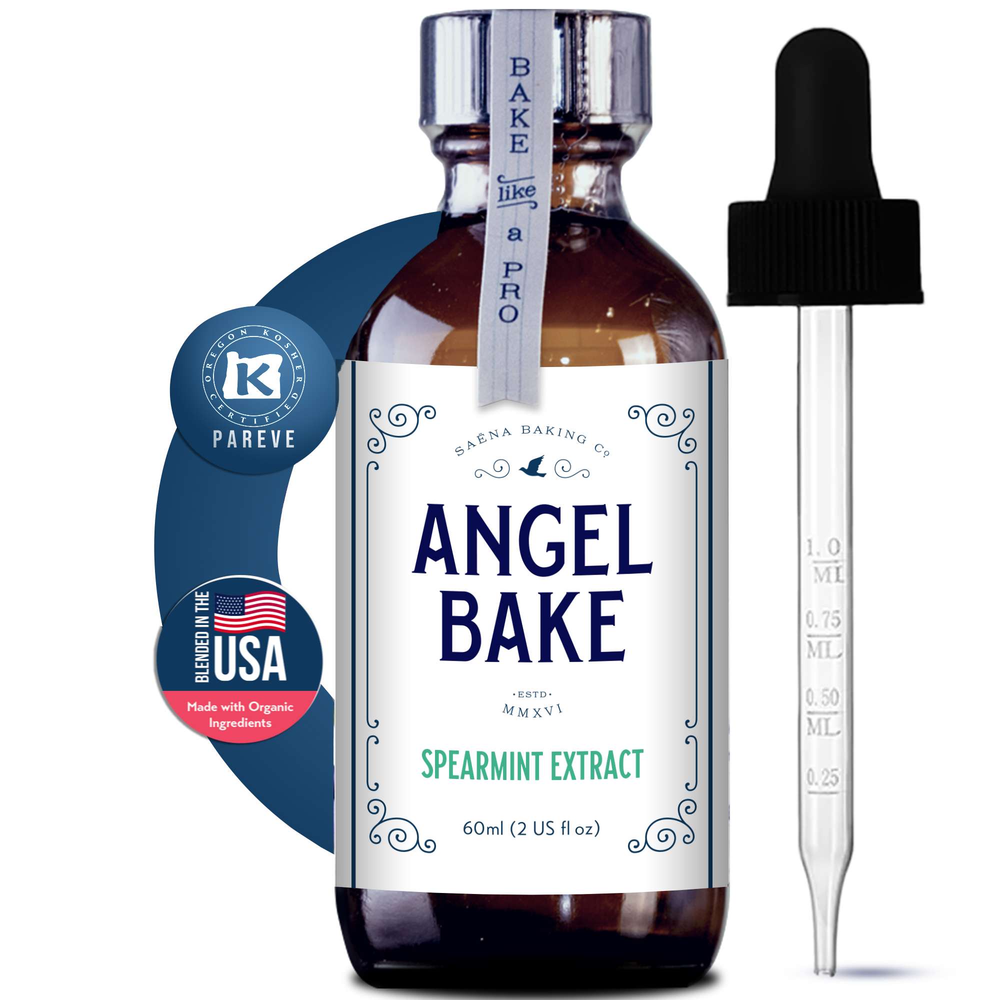 Spearmint Extract Bottle