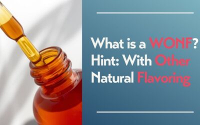 What Is WONF and Why It Matters on a Flavor Label