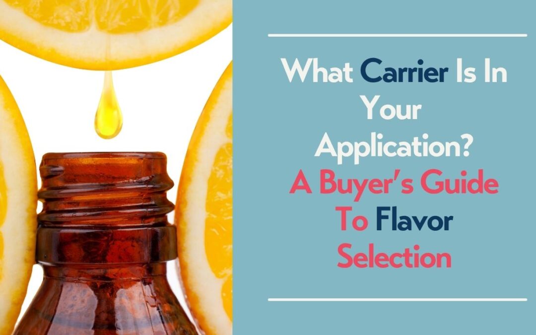 What Carrier Is In Your Flavor
